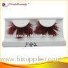 Natural Look Natural False Eyelashes , Comfortable Feather Eyelashes F42