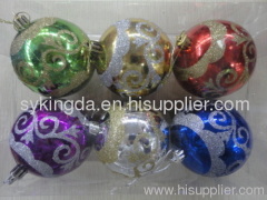 Colorful Christmas Ball decoration KD8102