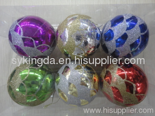 Colorful Christmas Ball decoration KD8103