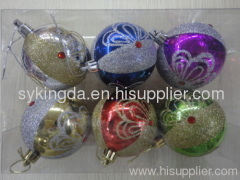 Colorful Christmas Ball decoration KD7105