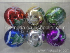 Colorful Christmas Ball decoration KD7111