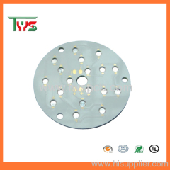 Single layer aluminum material PWB