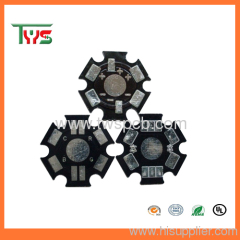 Single layer aluminum material PWB