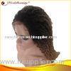 24 inch kinky curl human hair full lace wig for woman