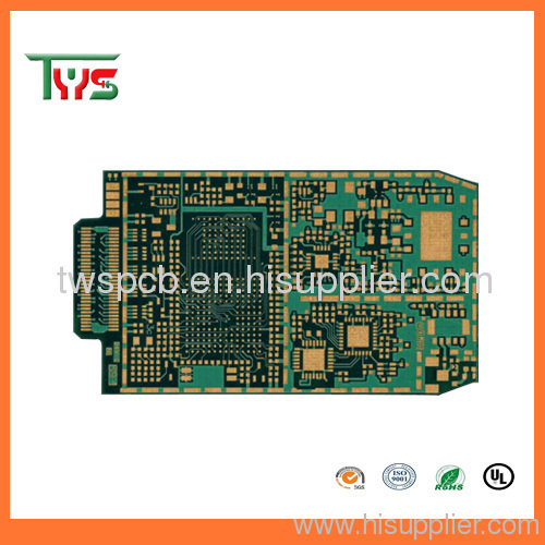 Gold Plating fiber glass Pcb