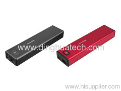 High capacity 10400 mAH aluminum alloy protable mobile source