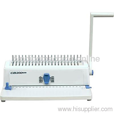 Manual Plastic Comb Binding Machine