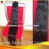 Virgin 134cm Ponytail Real Hair Extensions Black , Natural Wave