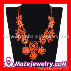 colorful costume jewellery beaded statement collar necklace