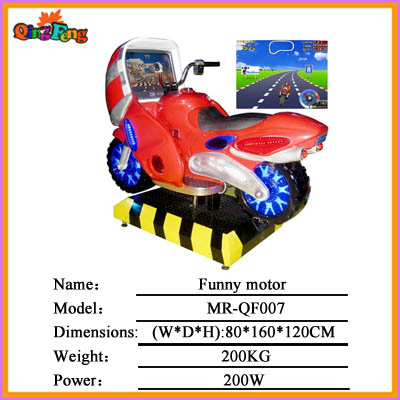 simulator racing game machine