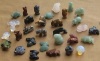 natural gemstone animal carvings