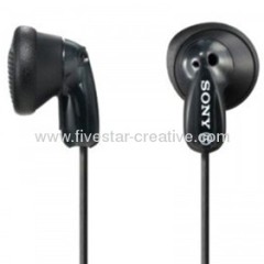 Sony MDR-E9LP Black In-Ear Stereo Earbud Headphones