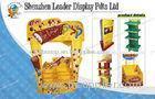 Retail Corrugated Pos Display Stands With Graphic For Promotion