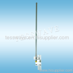 3.3-3.8 GHz 11dBi fiberglass omnidirectional wimax wlan antenna