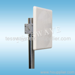 2.6 GHz 18dBi high gain directional flat panel wimax LTE antenna