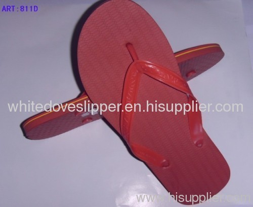 2013 WHITE DOVE 811D Style as simple and casual pvc slippers 6