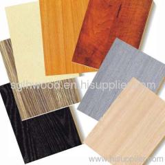 wood grain particle board