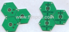 4 layer heater flexible printed circuit