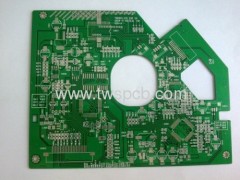 Gold plating 0.2mm ultra thin pcb for Turkey market