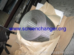 Belt filter-automatic mesh belt screen changer/ melt filter