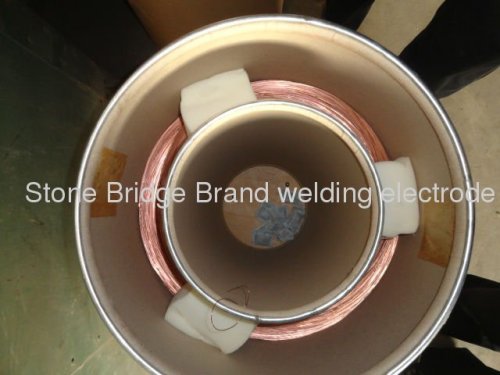 250KG drum packing welding wire AWS ER70S-6