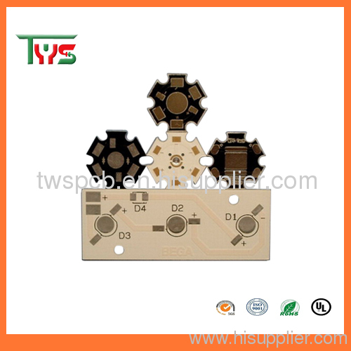 led pcb Manufactured buy own factory round pcb