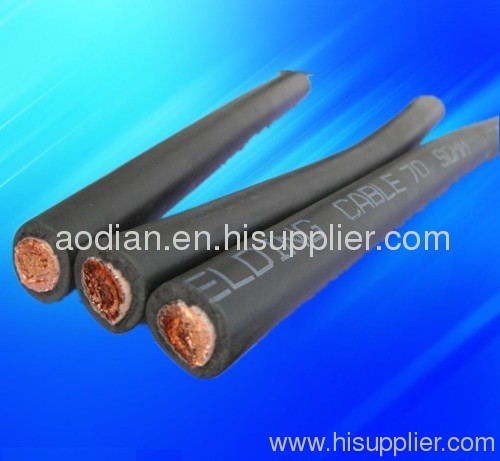 rubber insulated flexible cable welding cable