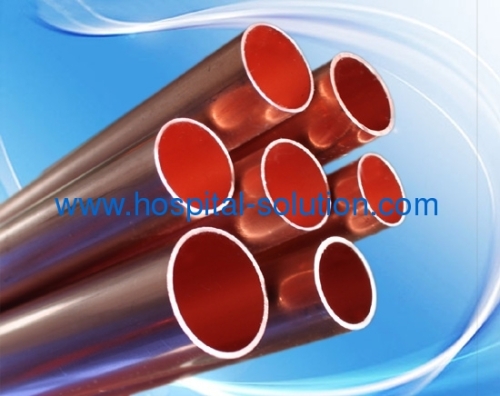 EN 13348 Standard Copper Seamless Round Copper Tubes for Medical Gas and Vacuum