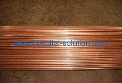 EN 13348 Standard Copper Seamless Round Copper Tubes for Medical Gases and Vacuum