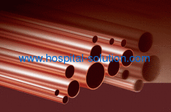 Hospital Medical Gas Pipeline System using Medical Gas and Vacuum Copper Pipes