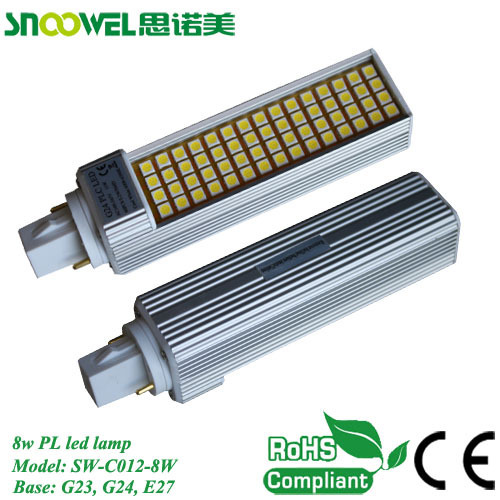 led pl lights 8w 5050 smd