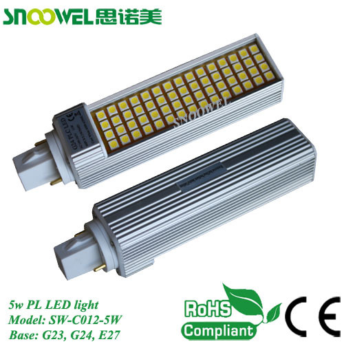 5w 8w 11w 13w led plc lights