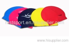 waterproof adult silicone swimming cap