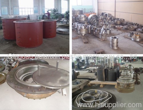 One-step heating insulation pipe production line