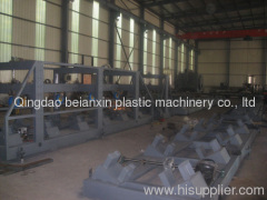 One-step heating insulating pipe equipments