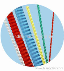 Plastic comb binding systems