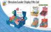 Counter Corrugated Pop Display For Retail Stores , Bookmark Display Stand