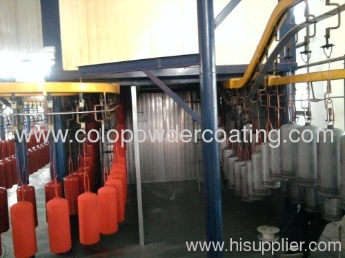 conveyor system powder coating line