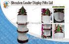 Point Of Sale Hook Display Stands For Christmas Socks , Rotary Display Stand