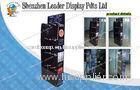 Advertising Corrugated Peg Hook Display Stands With 12 Hooks