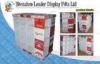 4 Sides Cardboard Retail Pallet Displays For Promoting Product