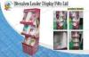 Three Tier Cardboard Carton Displays For Underwear Retail Stores