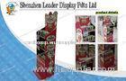 Tiered Floor Carton Displays For Retail Promotion , Corrugated Cartons