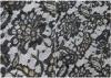 Nylon Flower Metallic Lace Fabric for Dress , Underwear CY-LW0219