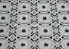 Heavy Cotton Nylon Lace Fabric , 25% Nylon + 75% Cotton CY-LW0154
