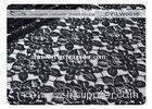 Black Flower Cotton Nylon Lace Fabric , 65% Nylon + 35% Cotton CY-LW0016