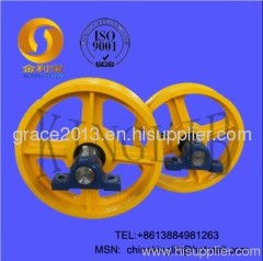 cast iron elevator pulley hot sell