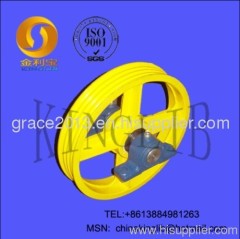 cast iron elevator pulley hot sell