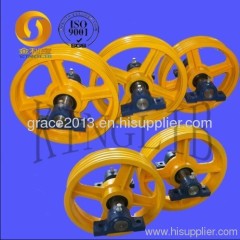 cast iron elevator pulley hot sell