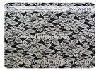 Flower Chinese Cotton Nylon Lace Fabric , OEM / ODM Offer CY-LW0016